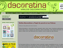 Tablet Screenshot of decoratina.com